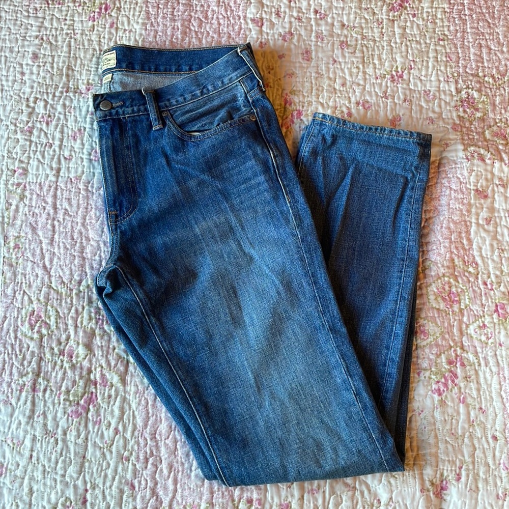 J Crew Men's 484 Slim-fit Stretch Jean in Medium Wash
